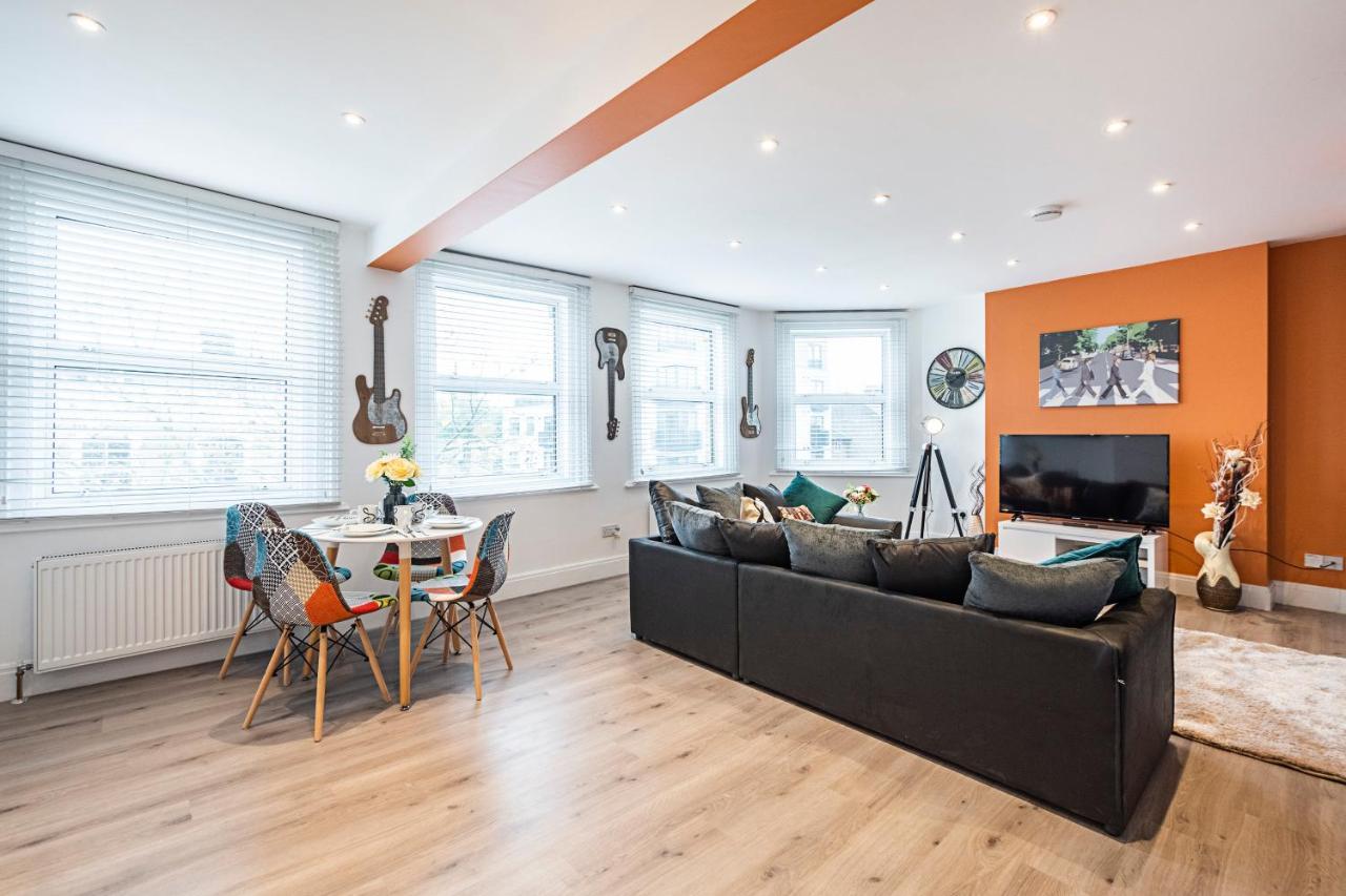 Апартаменты Cozy And Serene Brand-New Flat In Kilburn, Лондон Экстерьер фото